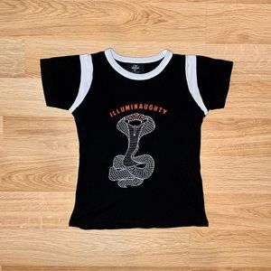 Valfre Illuminaughty Baby Tee Size XS